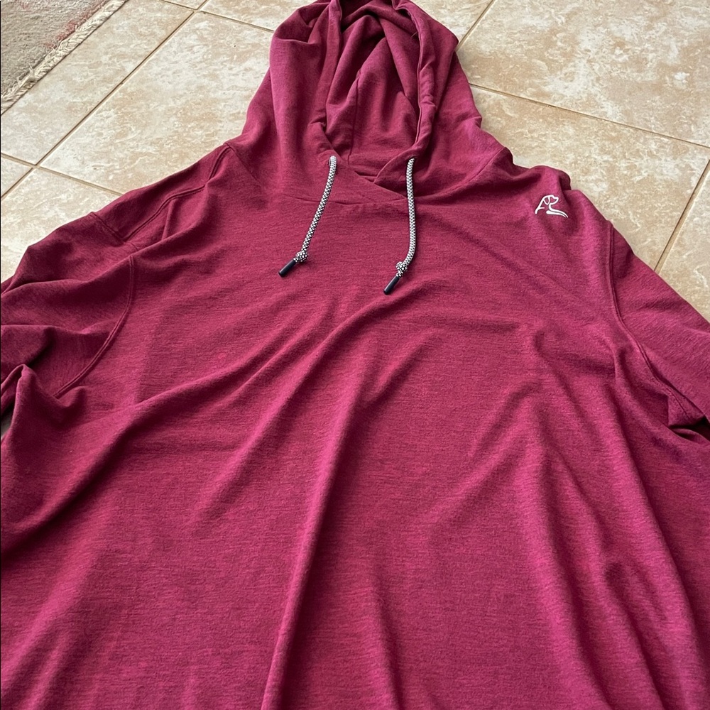 Rhoback Maroon Hoodie Sweater